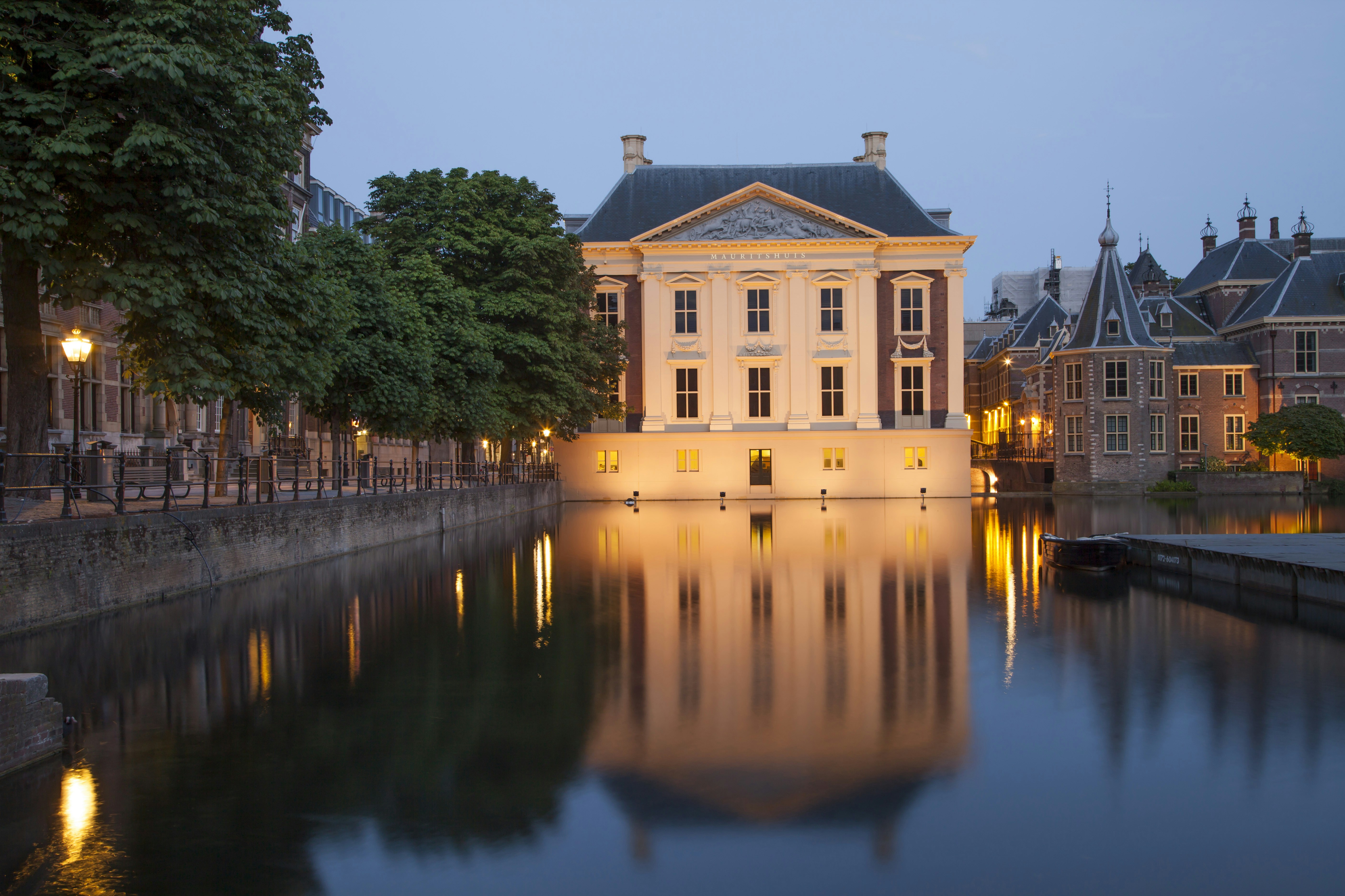 Mauritshuis Museum near Binnenhof Palace in Hague, Netherlands. ©Sergey Dzyuba/Shutterstock