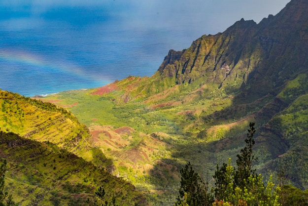 Kalalau Valley Rainbow