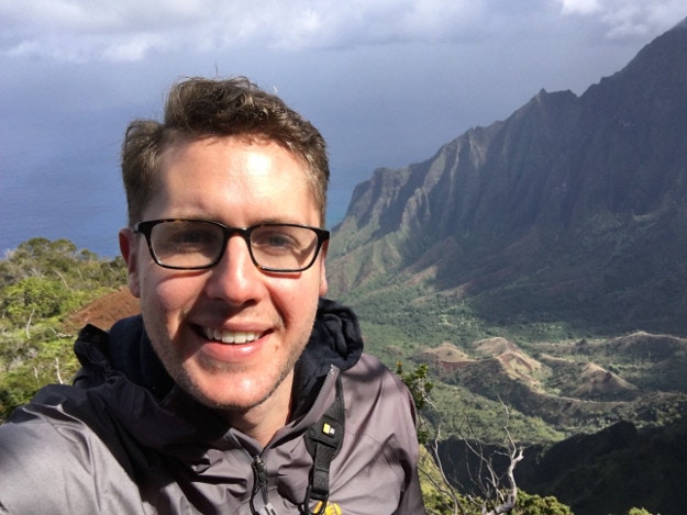 Kalalau Valley selfie 2