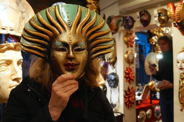 Mum in mask
