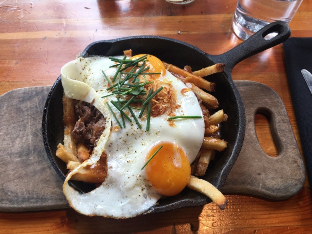 fancy poutine brunch