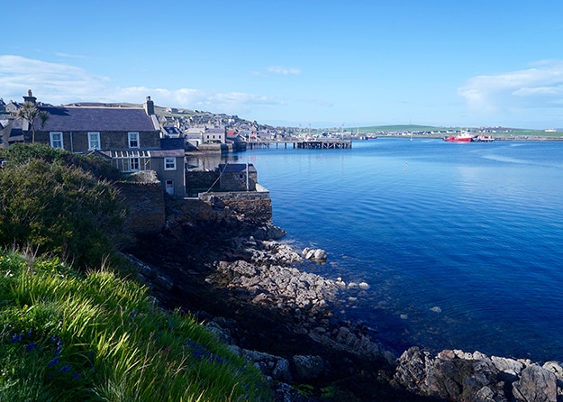 The waterfront of Stromness, home of the Pier Arts Centre © James Kay