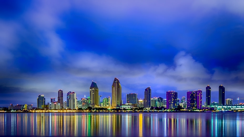Downtown San Diego pre-dawn - R*Pacoma
