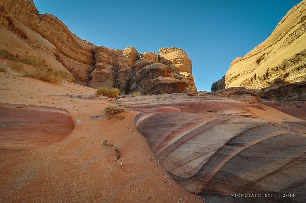 Wadi Rum Sandstone - Nicholas Olesen Photography