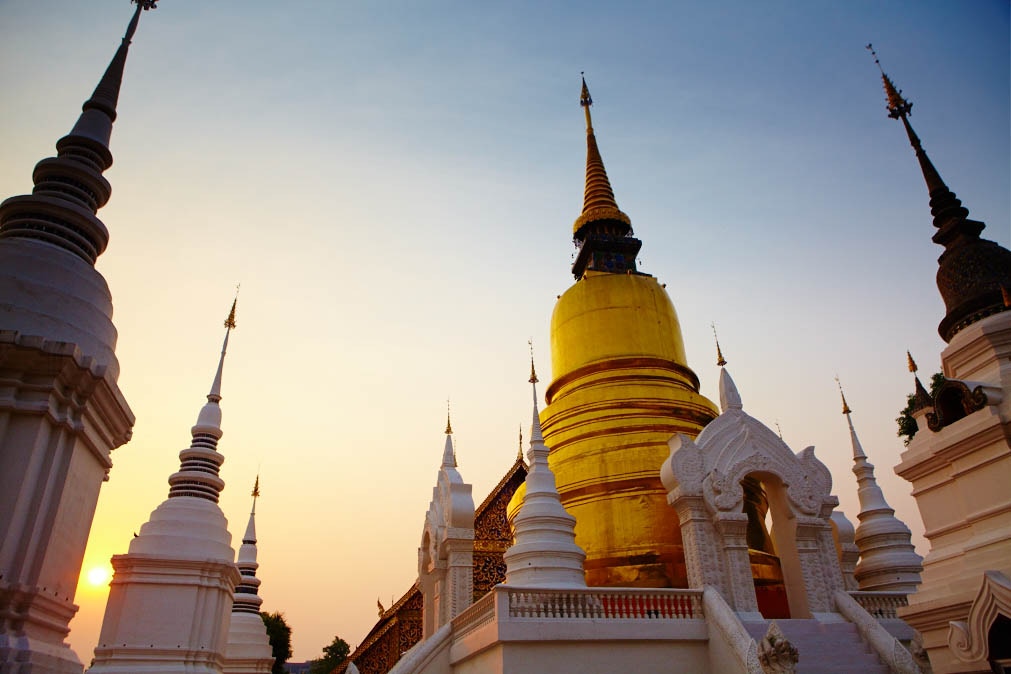 Chiang Mai's Wat Suan Dok was built in the 14th century © Matt Munro / Lonely Planet