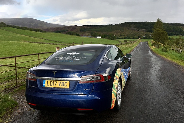 Tesla electric car