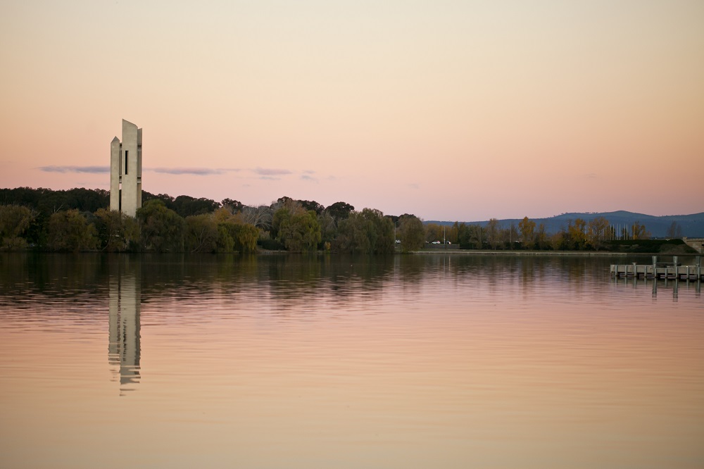 Lake Burley Griffin Canberra, Australia Attractions Lonely