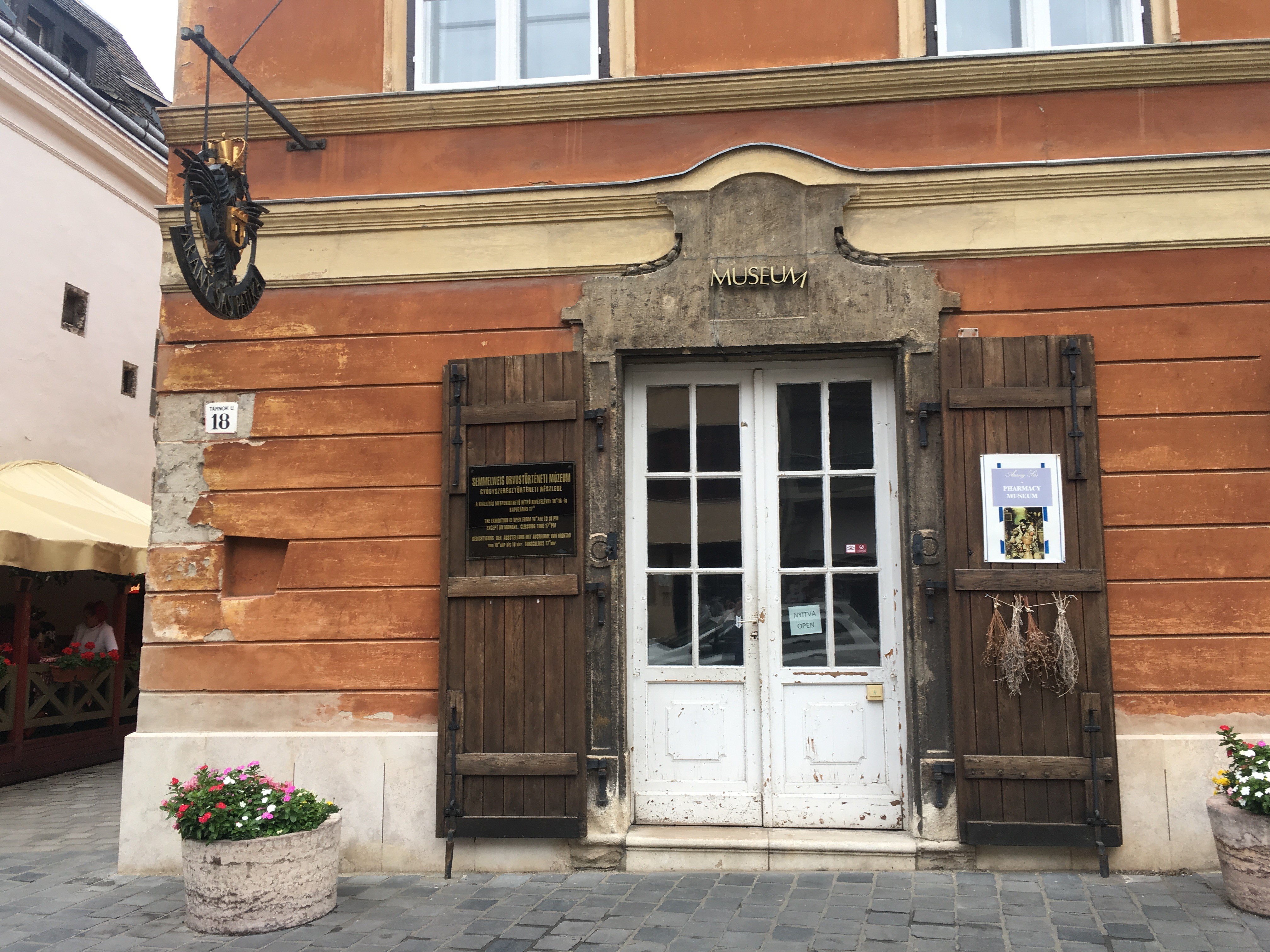 Golden Eagle Pharmacy Museum Budapest Hungary Attractions