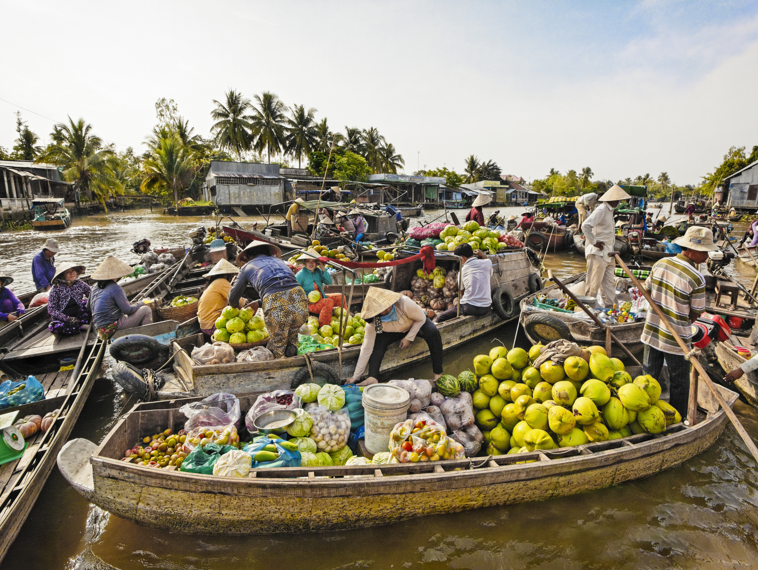 Phong Dien Floating Market  Can Tho Vietnam  Attractions 