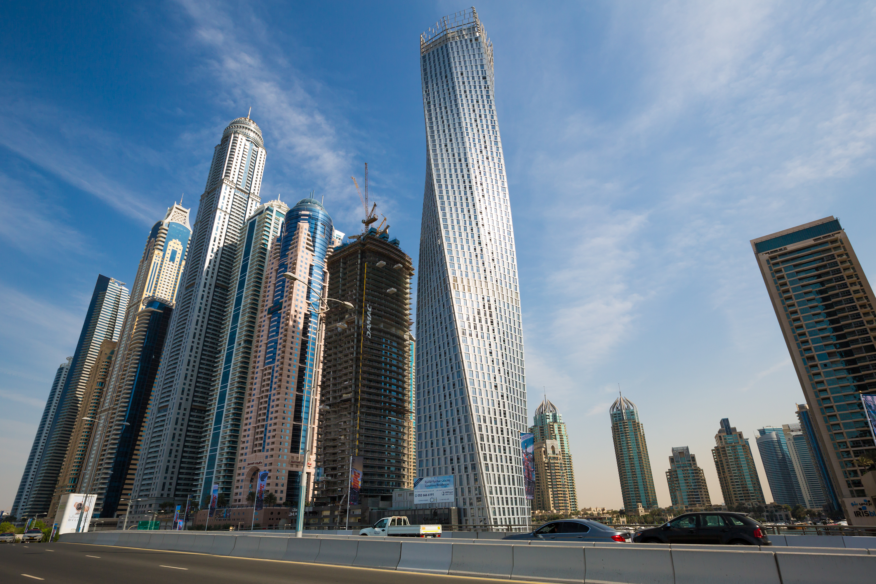 Cayan Tower  Dubai  United Arab Emirates Attractions 