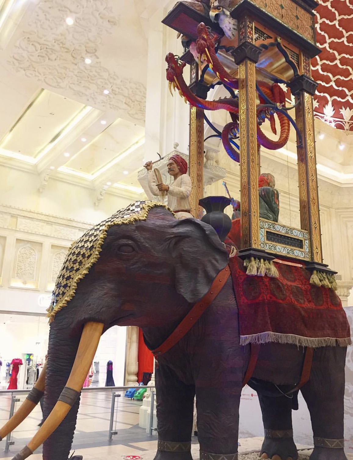 Elephant Clock Dubai, United Arab Emirates Attractions Lonely