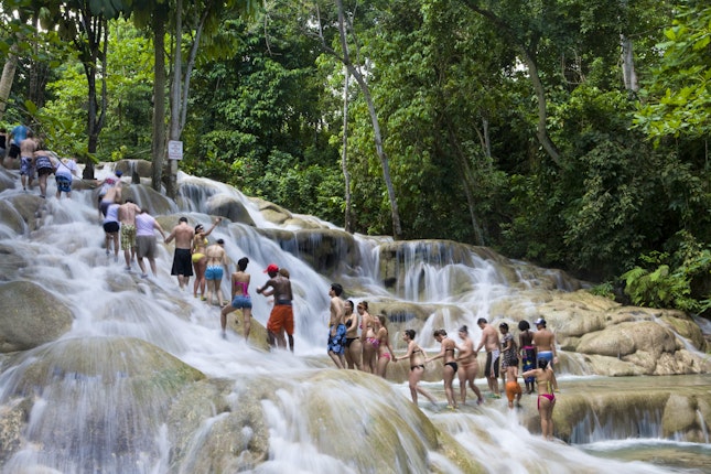 Dunn S River Falls In Ocho Rios Jamaica Lonely Planet