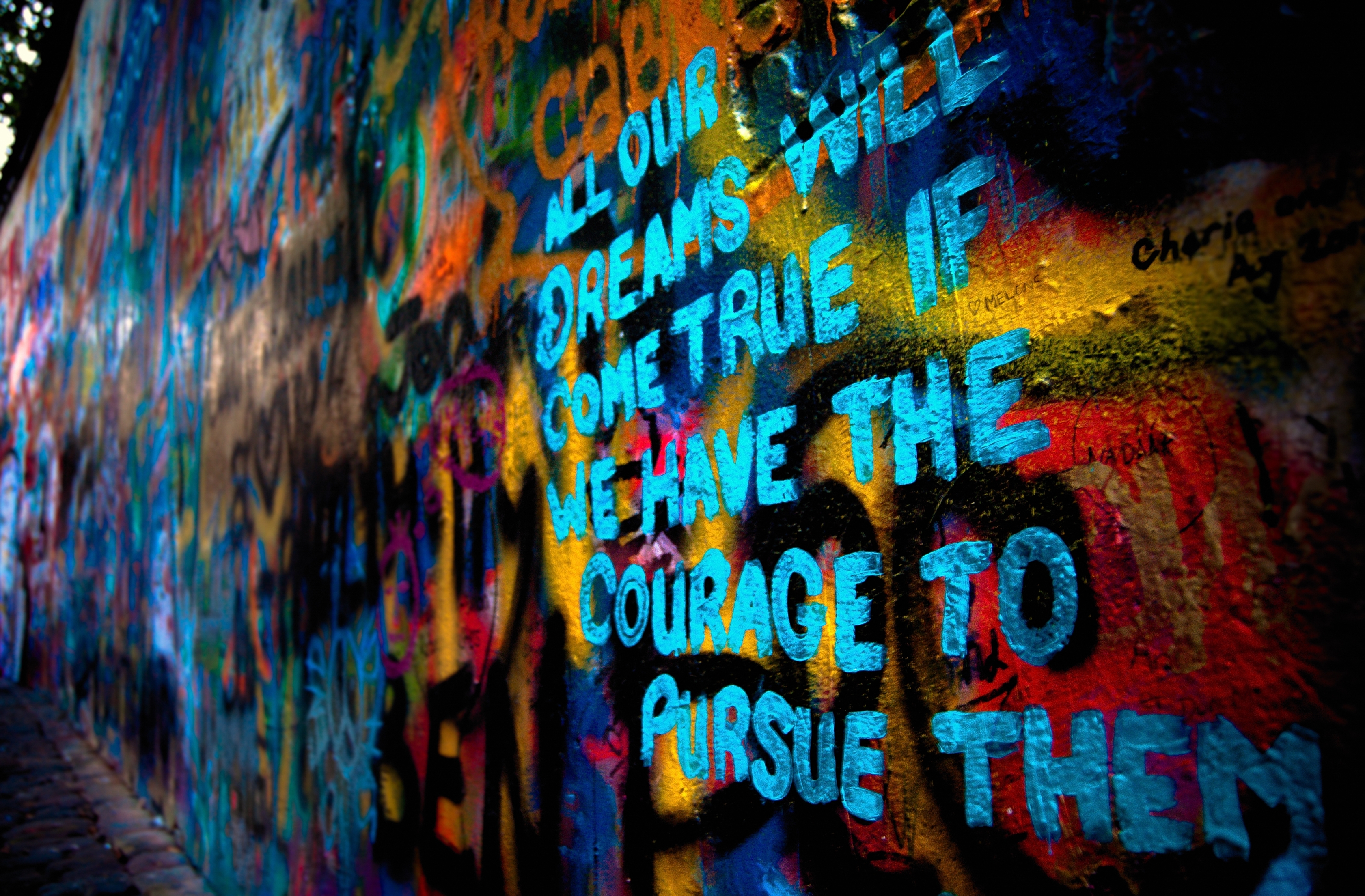 John Lennon Wall Prague Czech Republic Attractions