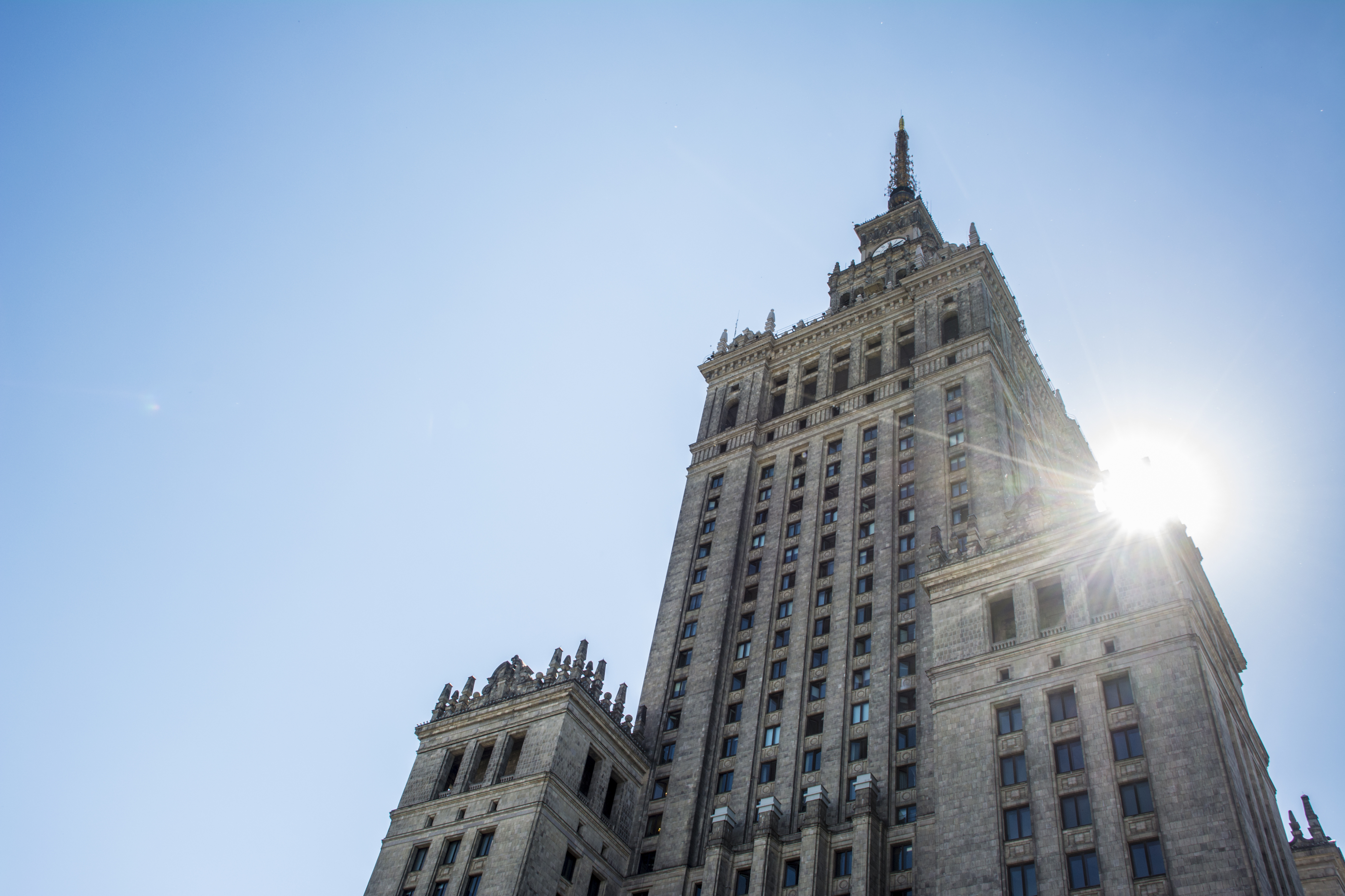 Palace Of Culture Science Warsaw Poland Attractions Lonely