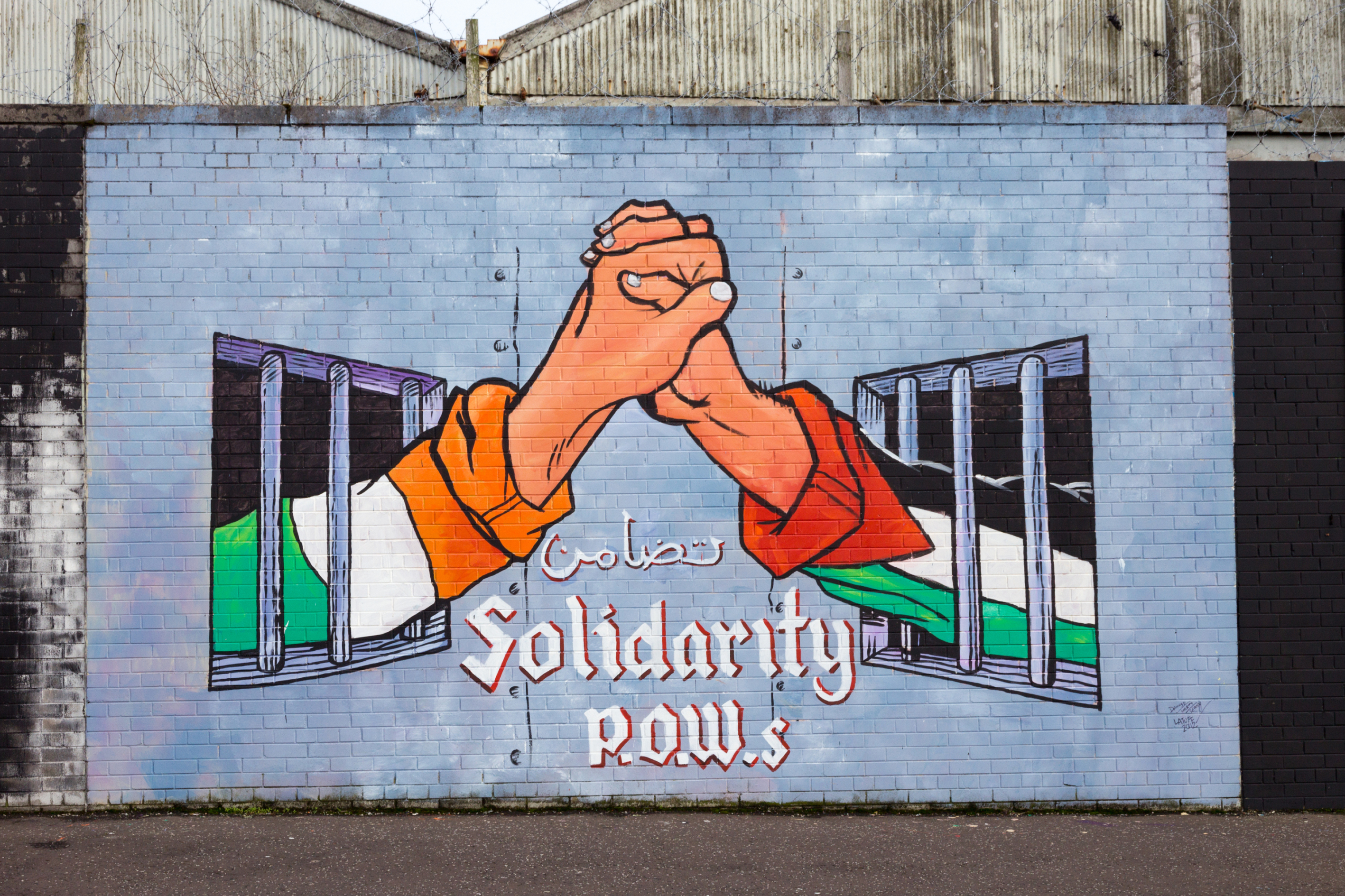 Solidarity Wall Belfast, Northern Ireland Attractions Lonely