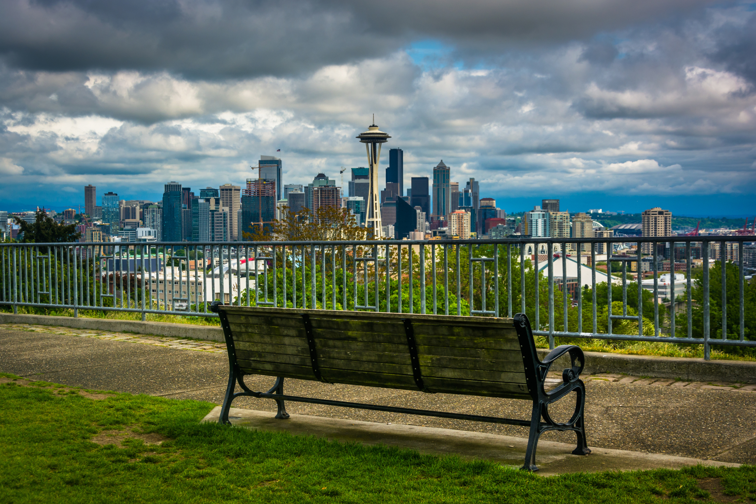 Kerry Park Seattle, USA Attractions Lonely