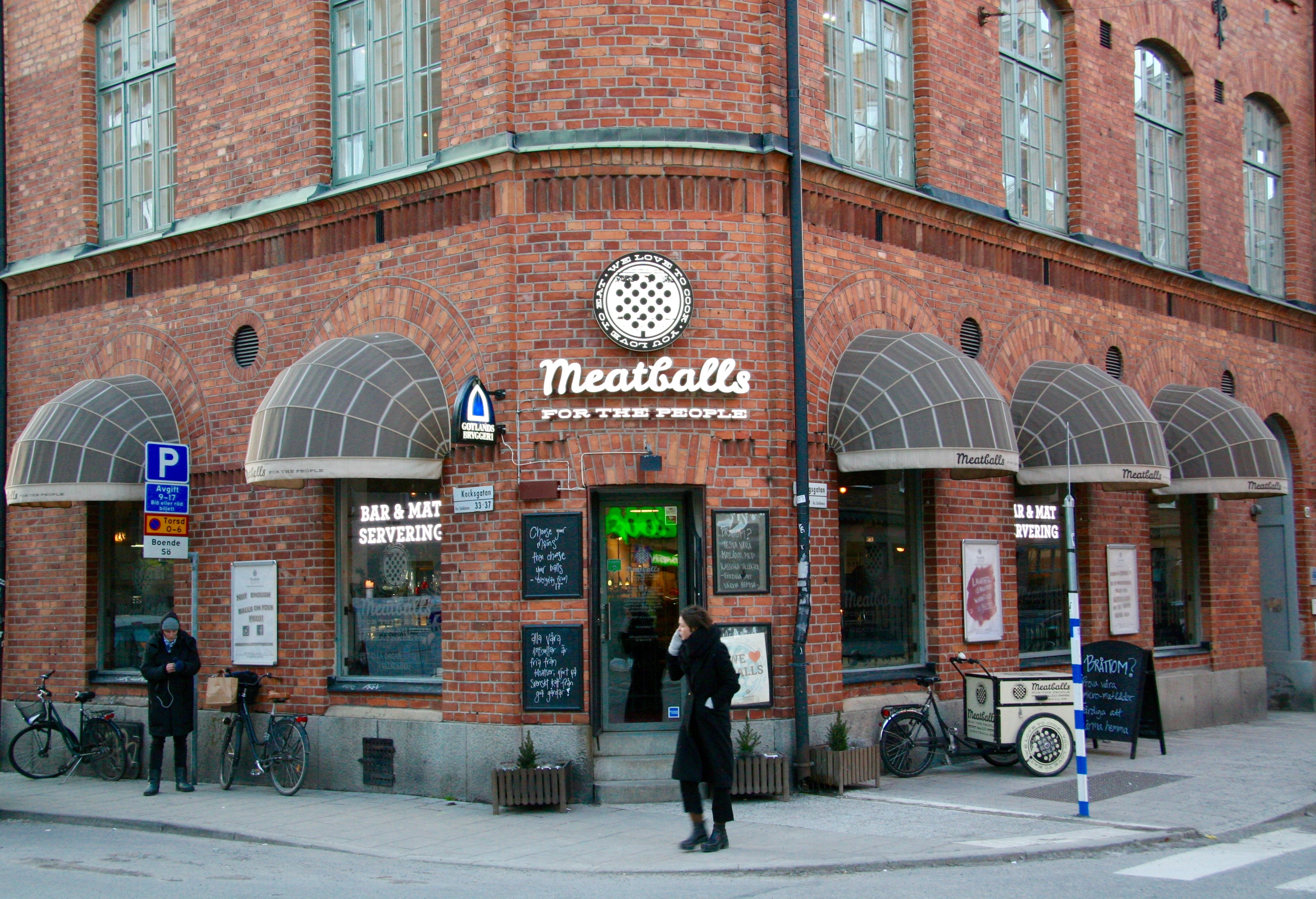 Meatballs For The People Stockholm Sweden Restaurants - 