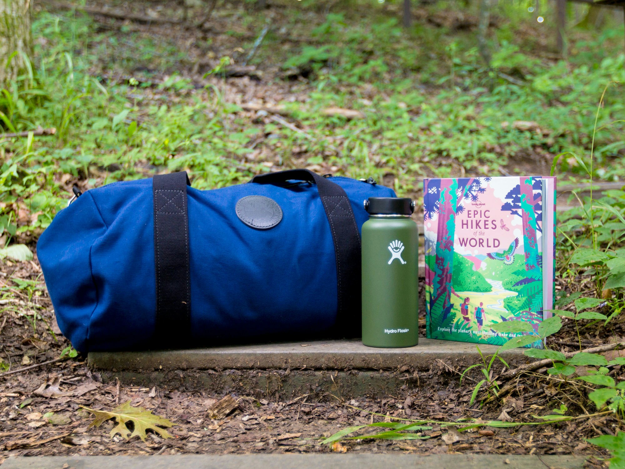 Second prize: a Duluth Round Duffel bag, Hydro Flask and Lonely Planet's Epic Hikes of the World