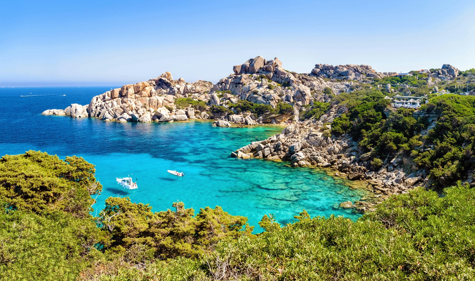Sardinia's turquoise coastline © mitchFOTO / Shutterstock