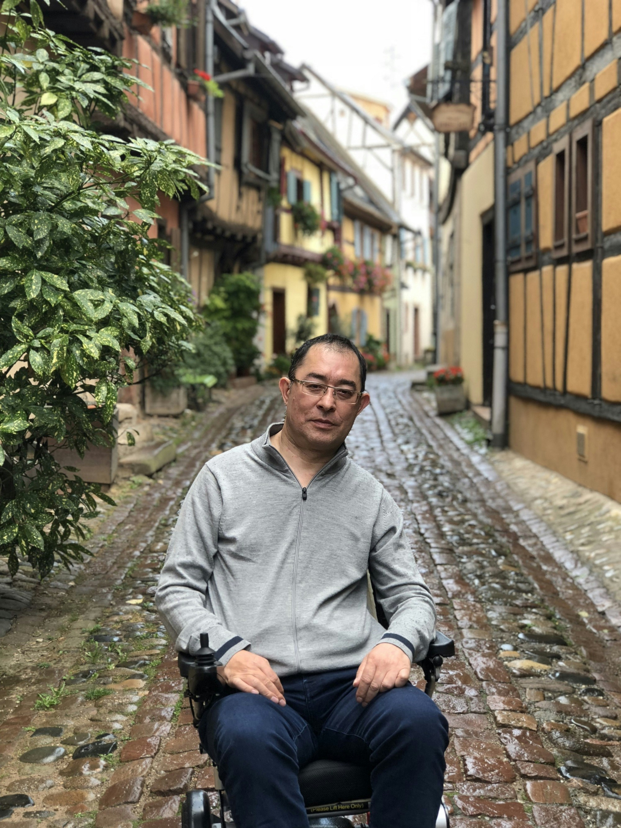 Martin Heng in Eguisheim, France