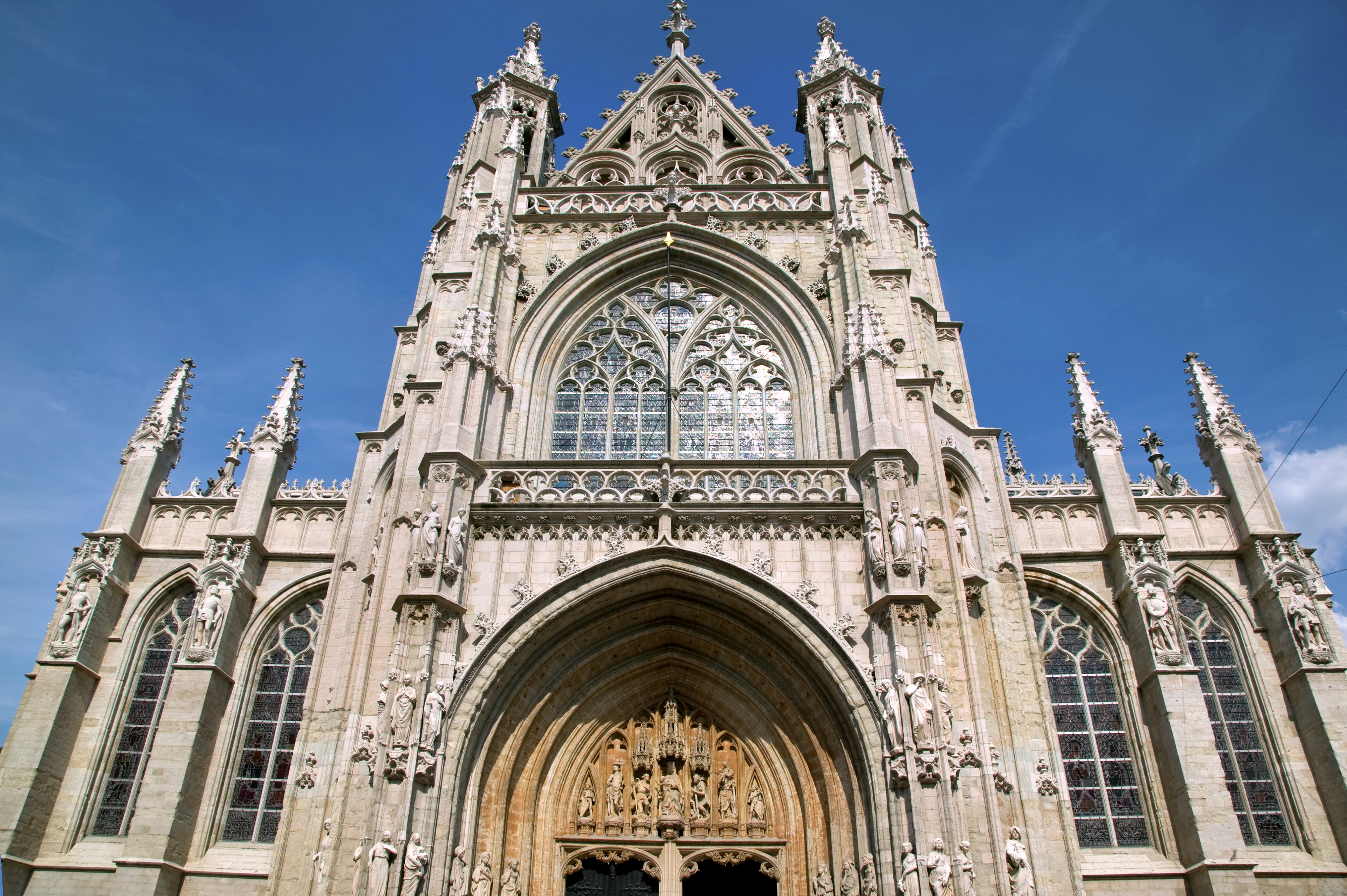  glise Notre Dame du Sablon Brussels Belgium 