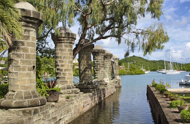 Nelson's Dockyard National Park in English Harbour ...