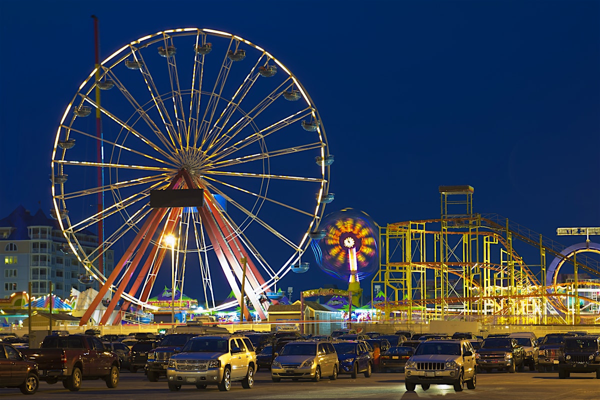 Ocean City travel Maryland, USA Lonely